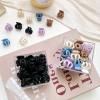 10pcs Little Hair Clips,Cute Claw Clips Non Slip Hair Clamps Barrettes Hair Styling Accessories for Teens Women (Purple) view 3