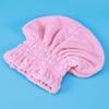VRT Microfiber Hair Drying Towels Head wrap with Bow-Knot Shower Cap Hair Turban Hair Wrap Bath Cap for Curly Long & Wet Hair Gift for Women (Pink) (3) view 2