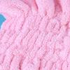 VRT Microfiber Hair Drying Towels Head wrap with Bow-Knot Shower Cap Hair Turban Hair Wrap Bath Cap for Curly Long & Wet Hair Gift for Women (Pink) (3) view 4