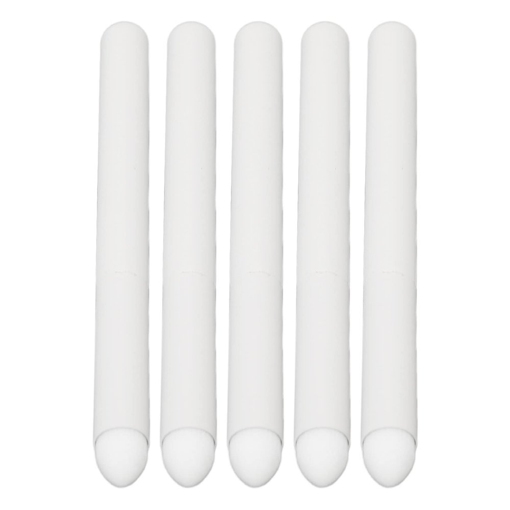 5Pcs Round Head Lip Brush, Artificial Fibre Lipstick Applicator, Practical Makeup Tool Kit for Lipstick Lip gloss Lip Glaze Lip Mud Eyeshadow, Portable Makeup Brush for Home Travel