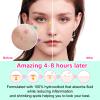 156 Patches Acne Patch Colorful Hydrocolloid Pimple Patch with Natural Tea Tree Oil, Cute Star and Love Heart Shaped Acne Absorbing Cover Patch Kit for Face Zits, Pimples, Blemishes, Spots Acne Dots view 3