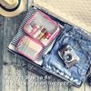 6pcs Clear Cosmetic Bags, TSA Approved Toiletry Bag Set Crystal Clear Travel Beach Essentials Bag Organization PVC, Clear Makeup Bags Luggage Pouch Carry on Airport Airline Compliant Bag Women Men view 4