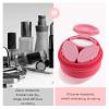 2Pcs Silicone Travel Size Containers with Lid Empty Leak-proof Travel Jars 3 In 1 Portable Cosmetic Jars for Makeup Cream view 2