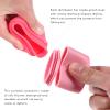 2Pcs Silicone Travel Size Containers with Lid Empty Leak-proof Travel Jars 3 In 1 Portable Cosmetic Jars for Makeup Cream view 4