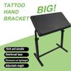 Tattoo Armrest Stand Tattoo Armrest Stand,Oversized Thickened Soft Pad,Adjustable Height Tilt Black Leather Pad, Tattoo Studio Equipment,for Studio Salon Tattoo view 2
