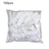 100 Pcs Disposable Earmuffs Plastic Transparent Waterproof Hairdressing Ear Caps Elastic Ear Shields Ear Covers for Bath Accessories, Salon Barber Shop Home Spa Shower Use view 4