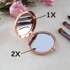 16 Year Old Girl Birthday Gift Rose Gold Compact Makeup Mirror Sweet 16th Gifts for Girls 16th Birthday Gift for Daughter Granddaughter Niece Sister Friends Sixteen Birthday Present for Girls view 4