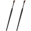 2pcs Angled Eyeliner, Fine Flat Eyeliner Brush Gel Eye Liner Brush Thin Precision Makeup Brush view 1