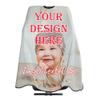 Custom Hair Cutting Cape, Personalized Kids Haircut Cape with Adjustable Neckline, Custom Barber Cape with Your Image/Logo/Text, Hairdressing Apron for Home Salon and Barbershop view 1