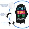 Custom Hair Cutting Cape, Personalized Kids Haircut Cape with Adjustable Neckline, Custom Barber Cape with Your Image/Logo/Text, Hairdressing Apron for Home Salon and Barbershop view 4