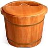Katzowen Handmade Wooden Footbath Tubs, Foot Relaxing Barrel Foot Bath Spa Bowl for Feet Stress Relief view 1