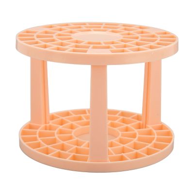 ANGGREK Makeup Brush Holder,Makeup Brush Holder,49 Hole Large Capacity Multifunctional Nail Brush Holder Round Makeup Brush Organizer Brush Pencil and other Makeup Brush Drying