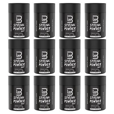 L3 Level 3 Travel Styling Powder - Natural Look Mens Powder - Easy to Apply with No Oil or Greasy Residue