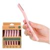TADA Natural Beauty Biodegradable Dermaplaning Tool 12pk, Face Eyebrow Face Razors, Face Shaver & Exfoliating (Pink) view 1