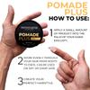 TRENDSTARTER - POMADE PLUS (4oz) - Medium Hold - Medium Shine - Premium Flake-Free Water-Based Premium Hair Styling Gel Product for All Hair Types - All-Day Reliability view 3