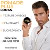TRENDSTARTER - POMADE PLUS (4oz) - Medium Hold - Medium Shine - Premium Flake-Free Water-Based Premium Hair Styling Gel Product for All Hair Types - All-Day Reliability view 4