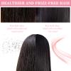 4 Pcs 20 x 40 Large Microfiber Hair Towel for Long Hair Quick Dry Towel Absorbent Turbans Anti Frizz Drying Turbans Wrap for Curly Long Short Women, Pink and Gray view 3