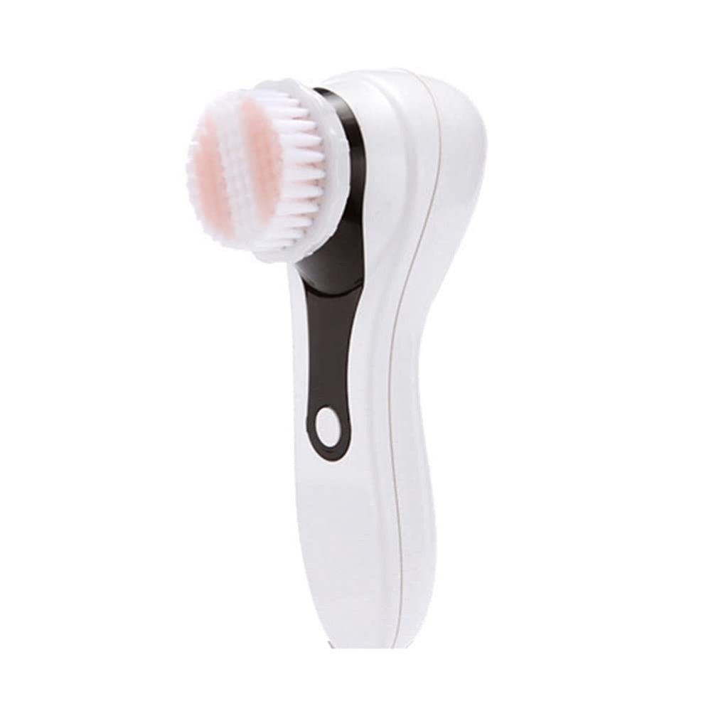 BIPROS 5 in 1 Rechargeable Cleaner for Electric Blackheads Pore Cleaner Silicone Cleaner White Artifact