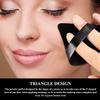 2 Pieces Triangle Powder Puffs Face Cosmetic Powder Puff Washable Reusable Soft Plush Powder view 2