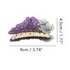 Purple Grape Hair Clips,Small Claw Clips for Girls,Acetate Hair Clips for Women view 2