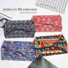 Acenail Wide African Headbands Stretch Knotted Head Wraps Turban Non Slip Hairbands Running Sports Head Bands Yoga Head Scarfs Workout Hair Accessories for Women 4Pcs (#7 Elegant) view 2