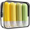 Mrsdry Travel Bottles for Toiletries, Tsa Approved 3oz Travel Size Containers BPA Free Leak Proof Refillable Liquid Silicone Squeezable Travel Accessories for Shampoo Conditioner Lotion (4 Pack) view 1