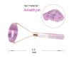 KENID Amethyst Massage for Face Jade Roller Wrinkle Slimming Carved Stone Scraping Tool Body Stick Health Care 1Pcs view 4