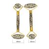 KENID Massage Roller Crystal Jade Stone Cellulite Wrinkle Roller Cool Beauty Tool for Skin Care 1Pcs view 3