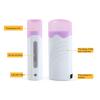 Depilatory Roll Wax Heater Machine, Portable Wax Hair Removal Device with Heater Base, Depilatory Heater, Wax Epilator Machine Set view 4