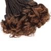 Pre Looped French Curly Braiding Hair 12 Inch Goddess Box Braids Crochet Hair for Women French Curl Braiding Hair Crochet Hair French Curl Crochet Braids with Curly Ends Hair Extensions(T30#) view 4