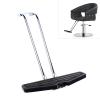 Salon Chair Foot Rest Replacement Parts Simple Hair Salon Chair Foot Rest Tripod Stand for Salon Chair Swivel Chair Footrest Beauty Spa Accessory US Stock view 3