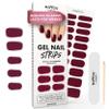 MOYOU LONDON Semi Cured Gel Nail Strips - 20 Pcs. Waterproof Gel Nail Wraps, Cures in Sunlight or UV/LED Lamp, Lasts Up to 2+ Weeks, Stretchable, Easy to Apply & Remove, Vegan & Cruelty-Free view 1