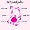 Gerard Cosmetics Star Powder - Soft, Velvety Formula Glides Effortlessly - Delivers Pure Pigmentation - Accentuates Your Facial Features - Gluten and Paraben Free - Marilyn - 0.42 oz Highlighter view 2