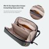 PGYTECH Wash Pouch Hanging Toiletry Bag for Men, Waterproof Dopp Kit Travel Makeup Bag Organizer for Toiletries & Cosmetics, Black view 2