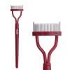 Eyelash Comb MSQ Eyelash Separator Mascara Applicator Eyelash Definer With Comb Cover Arc Designed Cosmetic Brushes Tool Red (1PCS) view 1