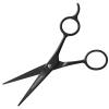 Professional Mustache and Beard Scissors: Small Sharp Stainless Steel Beard Shears For Men Personal Care Precision Trimming Mustache, Facial Hair, Eyebrow, 5.5 Inch (Black) view 3