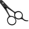 Professional Mustache and Beard Scissors: Small Sharp Stainless Steel Beard Shears For Men Personal Care Precision Trimming Mustache, Facial Hair, Eyebrow, 5.5 Inch (Black) view 4