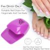 Milltrip Portable Nail Fan Dryer, Quick Dry Nail Dryer Blower Machine view 4