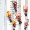 60PCS Kawaii Nail Art Charms 3D Cute Cat Resin Jelly Gummy Sweet Candy Slime Making Ornament Nail Decoration Accessories for DIY view 1