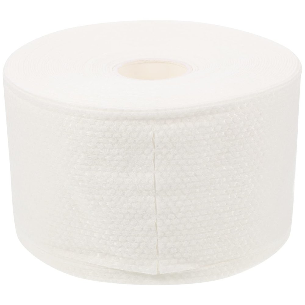 Healeved 1roll Disposable Face Towels Soft Thick Facial Tissue for Makeup Removal and Daily Use for Travel and Outdoor Activities