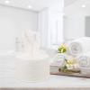 Healeved 1roll Disposable Face Towels Soft Thick Facial Tissue for Makeup Removal and Daily Use for Travel and Outdoor Activities view 3