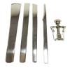 5PCS Stainless Steel Ingrown Toenail Pedicure Knife Set, IngrownToenail Corrector for Thick Ingrown Nail Callus view 1