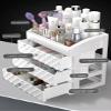 Makeup Cosmetic Waterproof Organizer Case | Jewelry Box | Woman Beauty Skin Care Drawer | Durable Home Storage Box view 3