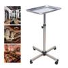 Hair Salon Tray Cart on Wheels, Beauty Rolling Cart Adjustable Height Tattoo Rolling Tray Station Mobile Beauty Trolley Cart Instrument Stand Procedure Trays with Wheels for Salon Beauty Spa view 2