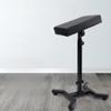 Tattoo Armrest Stand Tattoo Armrest Stand,Four-Corner Base Stability Strongly,Adjustable Height Tilt Black Leather,for Beauty Salon and Tattoo Studio view 1