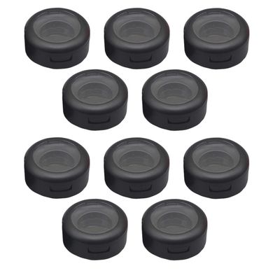 Beaupretty 10sets Travel Eyeshadow Containers Lightweight Empty Palette Boxes for Makeup Organization for Cosmetics Storage