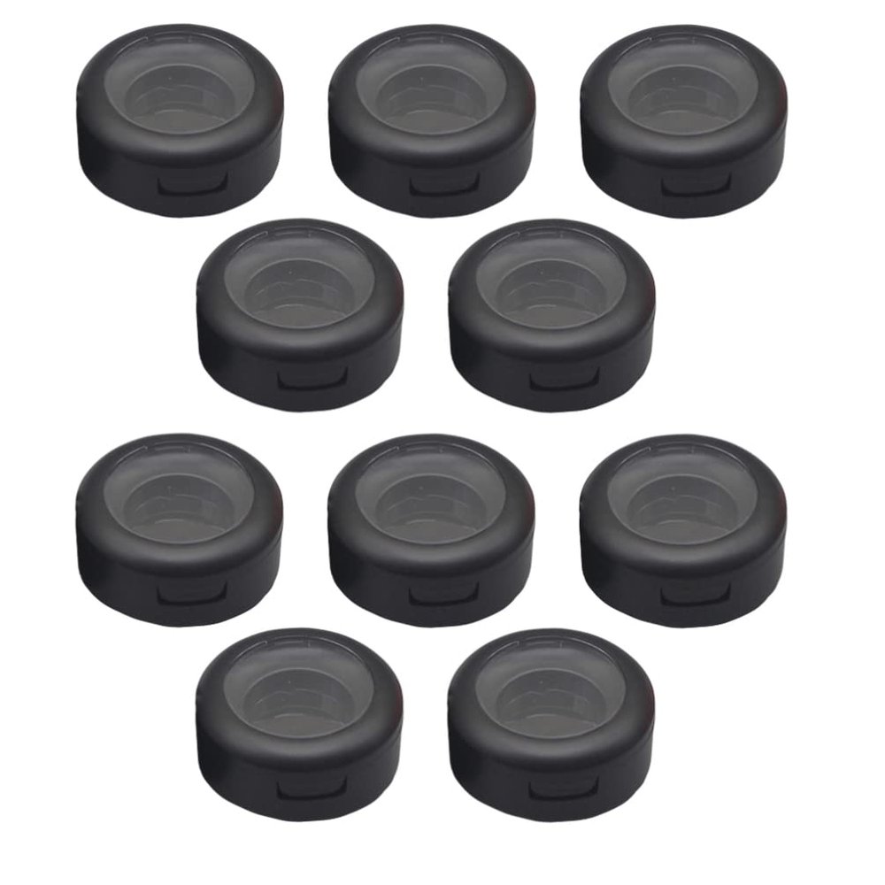 Beaupretty 10sets Travel Eyeshadow Containers Lightweight Empty Palette Boxes for Makeup Organization for Cosmetics Storage