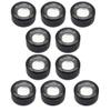 Beaupretty 10sets Empty Eyeshadow Containers Pans Portable Makeup Organizers for to Use and Refill for Storing Eyeshadow and Cosmetics view 1