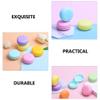 Beaupretty 12pcs Mini Macaron Shaped Containers for Creams and Jewelry Travel Pill Case Storage for Eye Cream and Accessories view 2