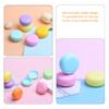 Beaupretty 12pcs Mini Macaron Shaped Containers for Creams and Jewelry Travel Pill Case Storage for Eye Cream and Accessories view 4